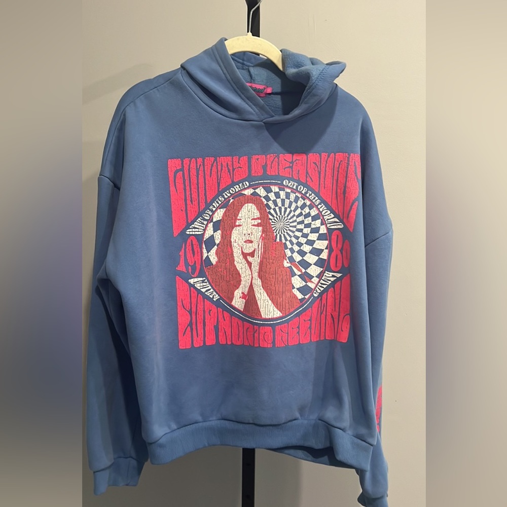 edikted Hoodie Sweatshirt Size L